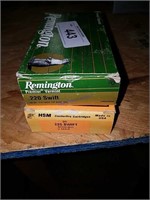 2-Boxes of 20ct .220 Swift