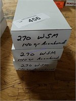 3-20ct Boxes of .270wsm