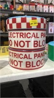 Heavy electrical panel tape