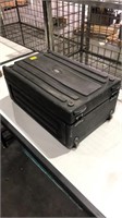 Storage case on wheels