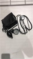 2x stethoscope and blood pressure cuff set