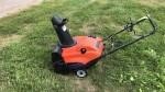 Simplicity 520 snowblower