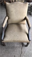 Kings chair, antique wooden roller chair,
