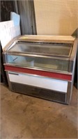 Kelvinator glass slide refrigerator