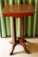 Chocolate Marble Top Stand