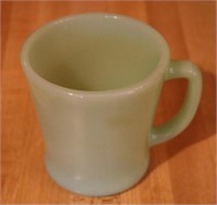 Fire King Jadeite "D" Hand Mug