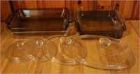 Lot of Assorted Pyrex Glass Items