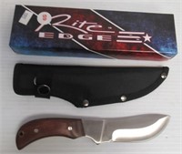 Rite Edge 4" knife with sheath in box.