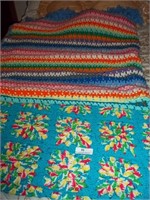 2 Hand Made Afghans