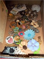 Lot of Costume Jewelry - Pins- Brooches