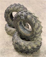 (2) AT25x8-12 & (2) AT25x11-12 Goodyear ATV Tires