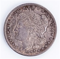 Coin 1887-S Morgan Silver Dollar - In Choice