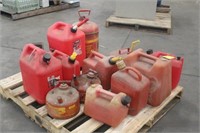 (13) Assorted Fuel Cans