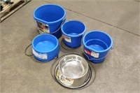 (5) Electric Heated Water Buckets,