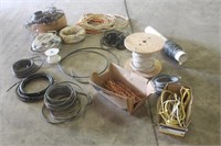 Assorted Electrical Wire & Electric Fencing Wire