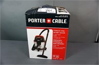 (each) Porter Cable Stainless Steel Wet/Dry Vacuum