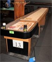 Commercial Shuffleboard Table & Accessories,