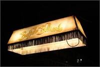 "Buffalo Billiards" Billiards Table Overhead Light