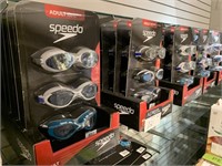 (each) Speedo Adult Swim Goggles, 3 Pack