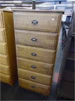 Brown Dresser, 6 Drawer