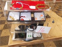 Jewelry Display W/Contents