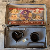 GRISWOLD PATTY MOLDS