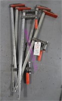 LOT, 5 GROSS STABIL, 32" SPEED CLAMPS