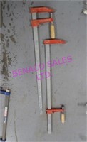 LOT, 2 PCS H.D 36" SPEEDCLAMPS