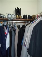 Closet Contents - Men's Suits-Clothes-Boots