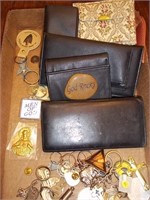 Lot of Wallets & Key Chains