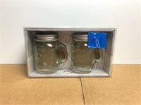 Miniature Mason Jar Salt and Pepper Shakers