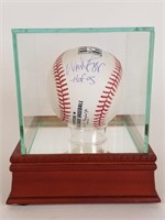 Wade Boggs HOF autographed baseball