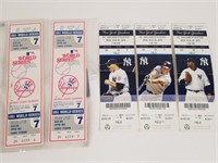 1981 Yankees World Series tickets & 2010 tickets