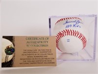Tommy John autographed baseball