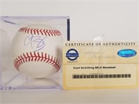 Curt Schilling autographed baseball