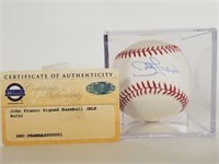 John Franco autographed baseball