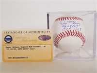Denny McLain autographed baseball
