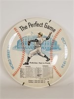 New York Yankees 1956 Perfect Game plate
