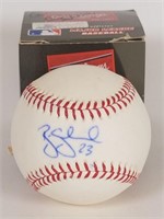 Brian Schneider autographed baseball