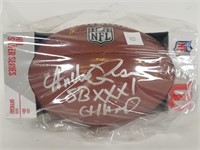 Andre Rison autographed football