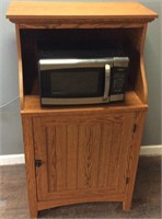 DANBY MICROWAVE AND MICROWAVE CABINET