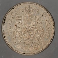 1962 - 50 cent Canadian Coins