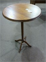 Round Pedestal Table 14" Diam x 27" High