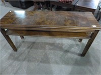 Hall Table with Shelf 54" x 16" x 28"