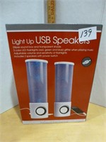 NEW Light Up USB Speakers
