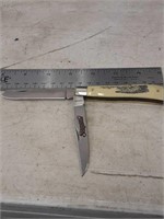 New schrade scrimshaw knife