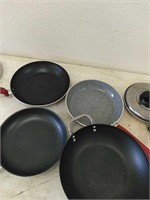 Teflon coated frying pans
