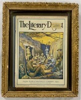 Framed Literary Digest  October 20, 1917