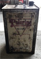 Polarine Five Gallon Oil Can