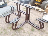 Steel Frame For Picnic Table & Benches